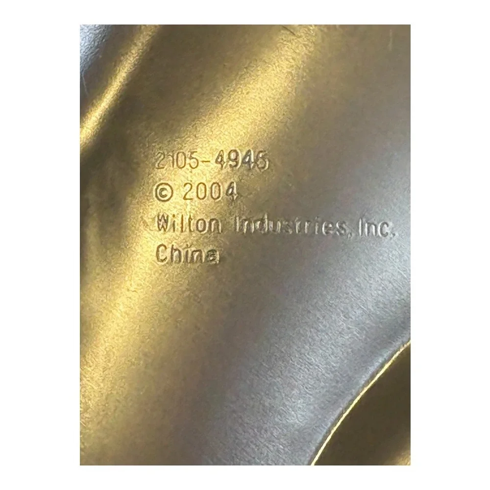 Wilton Panda Bear Cake‎ Pan Silver Vintage 2004 Aluminum 2105-4945